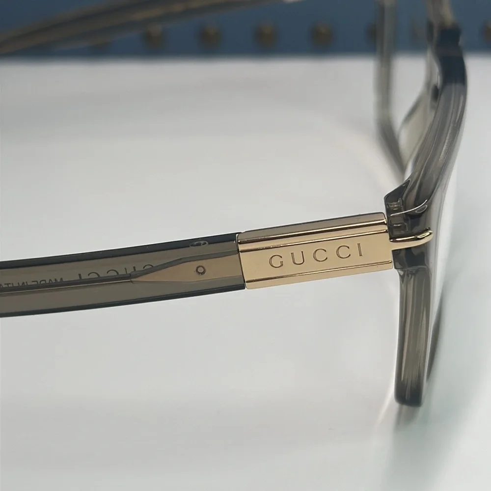 New Gucci GG1504O 008 56 eyeglasses in Brown. The 008